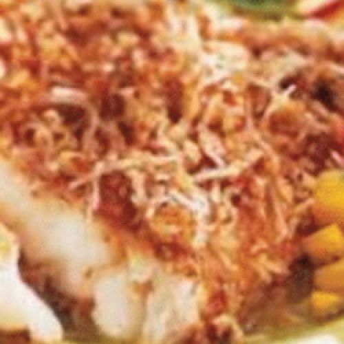 Pecan Coconut Crusted Grouper with Mango Salsa