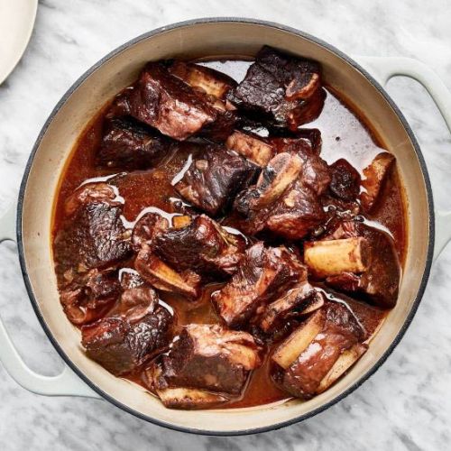 Red Wine-Braised Short Ribs