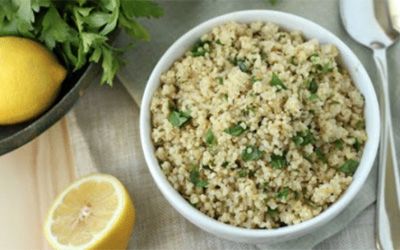 Lemon Herbed Quinoa with Toasted Pine Nut